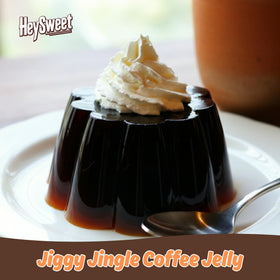 HeySweet Coffee Jelly natural brown sugar color evokes caramel notes