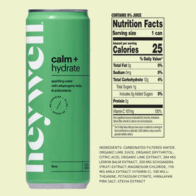 Heywell adaptogenic water orange-mango bottle — tropical flavor with mood-supporting adaptogens.