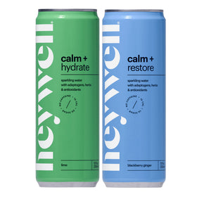 Heywell bubbles close-up emphasizing refreshing lime-ginger flavor