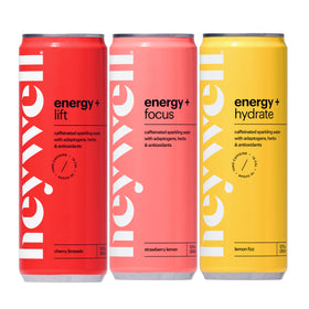 Heywell sparkling energy glass with ice delivers crisp focus-friendly refreshment