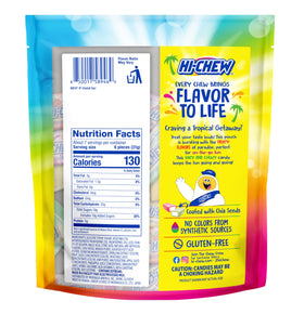 HI-CHEW 220+ pieces showcased in a colorful bulk bag.