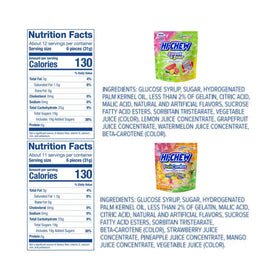HI-CHEW bulk four-stand-up-pouch pack, great for sharing or stocking up