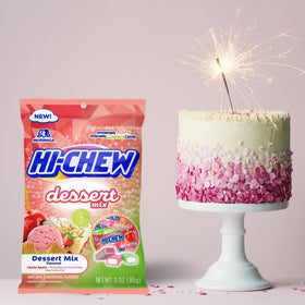HI-CHEW Dessert Mix Individually Wrapped: convenient, shareable snacking.