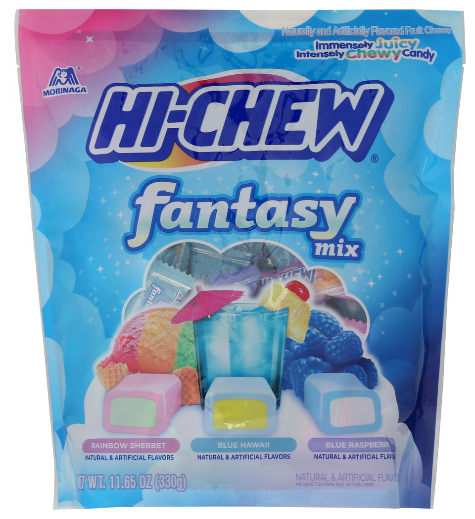 Hi-Chew Fantasy Mix 65-pack candies, a colorful chewy treat ideal for party displays and gifting.