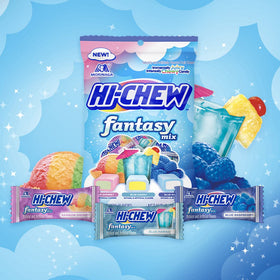 HI-CHEW Fantasy Mix individually wrapped snacks ideal for sharing.