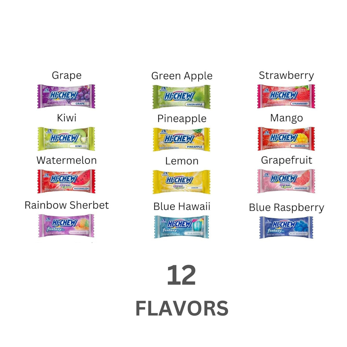 HI-CHEW fruity flavors assortment highlights colorful, shareable candy