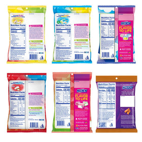 HI-CHEW fruity mix pack with six bags for on-the-go snacking.