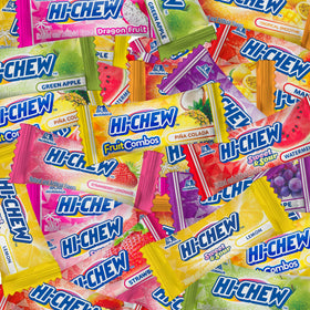 HI-CHEW gluten-free fruity flavors with clean ingredients and no synthetic colors