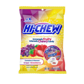 HI-CHEW grape & strawberry mix candy pack ready for sharing at parties