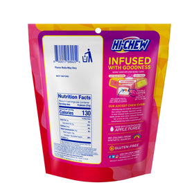 HI-CHEW Infrusions peach candy delivering juicy, sun-kissed fruit notes