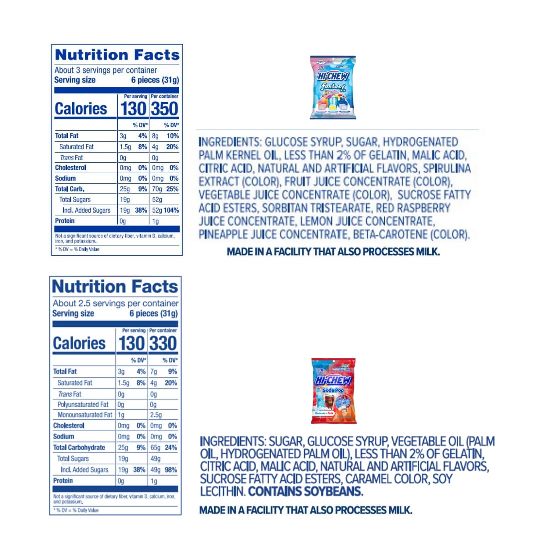 Juicy HI-CHEW bite highlighting chewy texture and fruit taste.