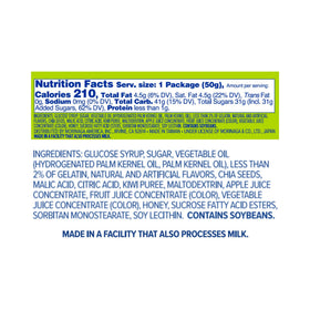 Hi-CHEW Kiwi Sticks packaging and wrap for convenient sharing.