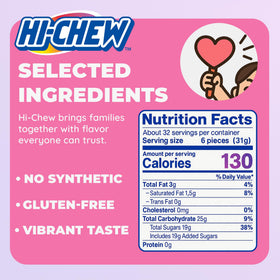 HI-CHEW mango flavor bulk pack delivering tropical notes in a soft chew.