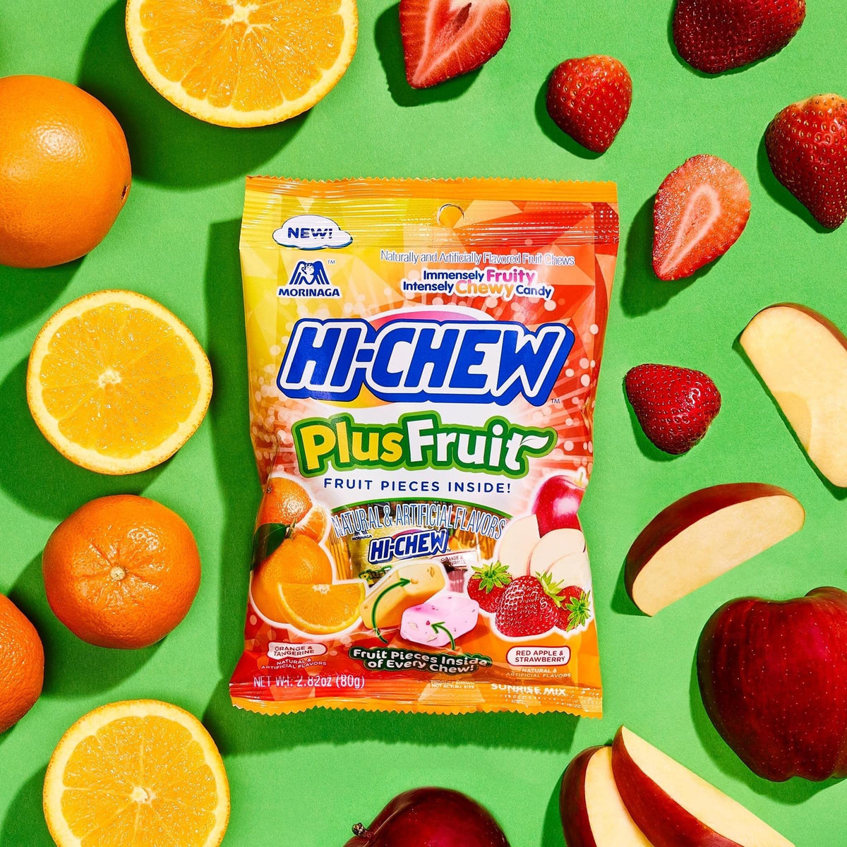 HI-CHEW Plus Fruit Mix family-friendly snack for on-the-go moments