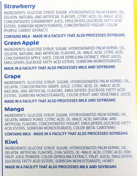 Hi-Chew sticks green apple flavor display emphasizes crisp notes and chewy bite