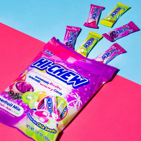 HI-CHEW Superfruit Mix colorful candies evoke global fruit flavors
