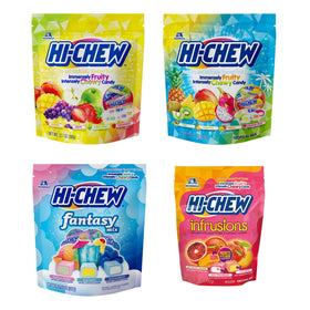 HI-CHEW variety mix of assorted fruit flavors for quick snacking.