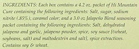 Hi Mountain Jalapeno Blend demonstrates beef and wild game suitability.