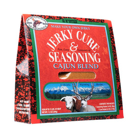 Hi Mountain Cajun Blend Jerky Seasoning Packet for bold flavor on beef and venison.