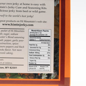 Finished jerky slices using Hi Mountain Hunters Blend; savor bold, smoky notes and pepper heat.