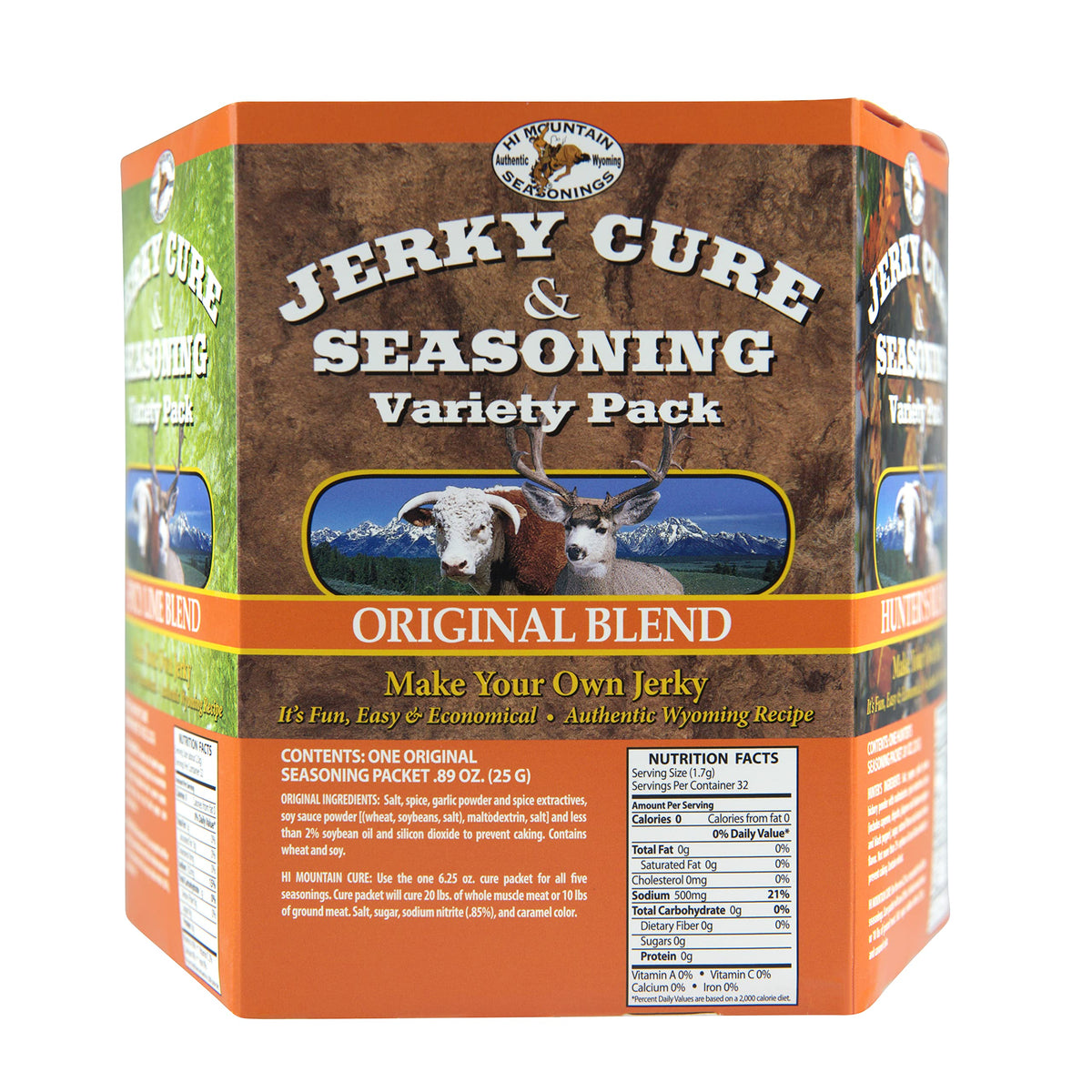 Hi Mountain Jalapeno jerky packet adds heat and tang to jerky