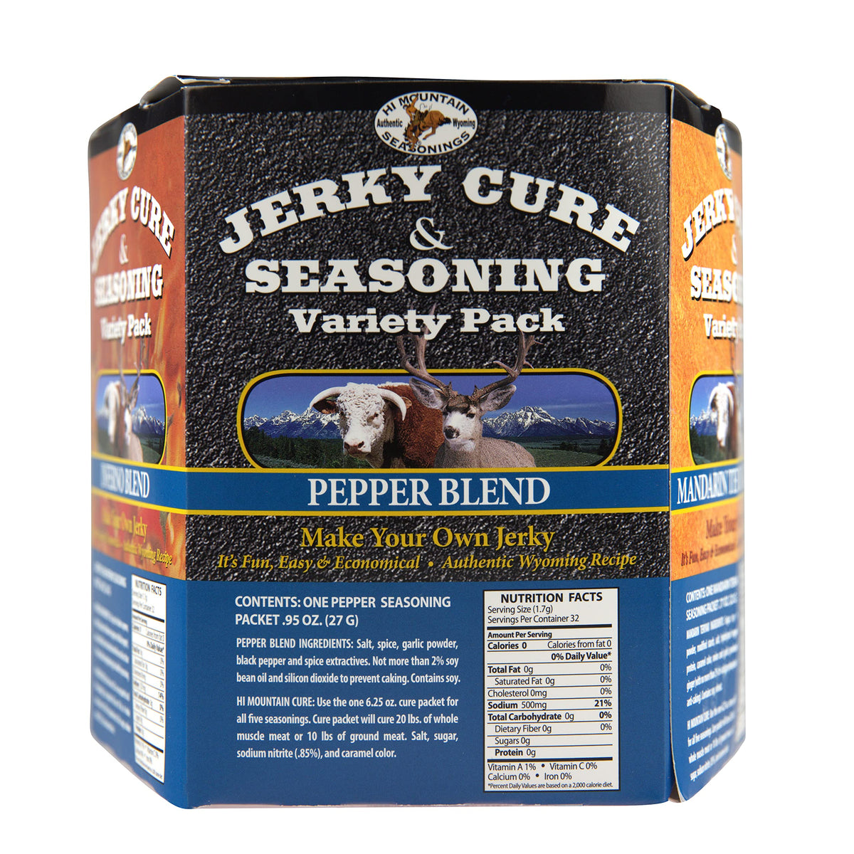 Hi Mountain instructions guide you through the jerky process.