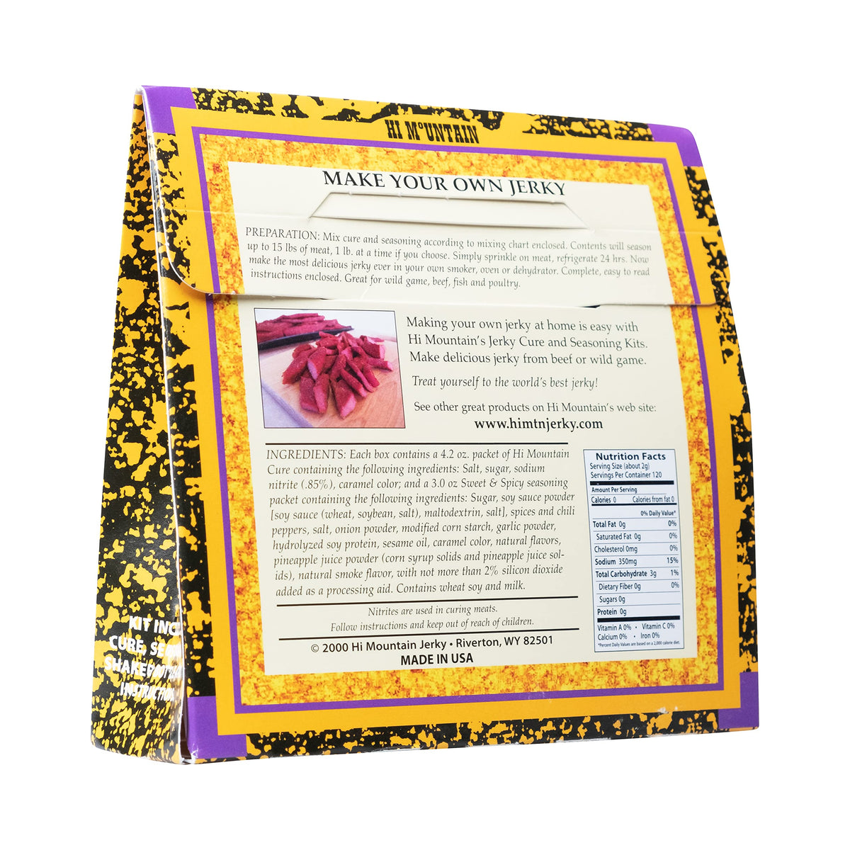 Hi Mountain seasoning kit contents shown with shaker bottle and guide