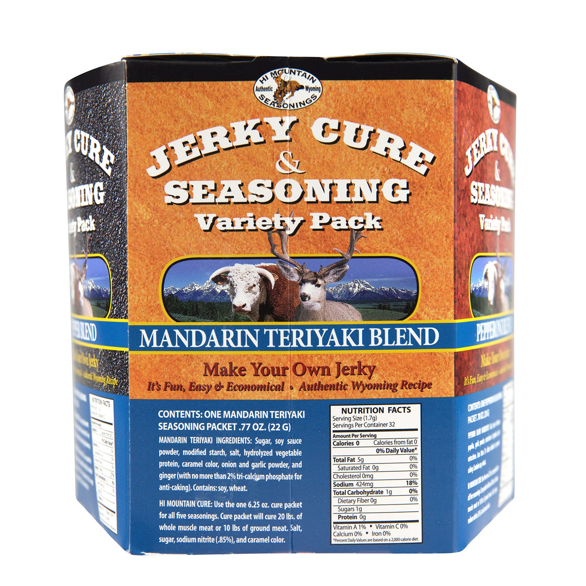 Hi Mountain Inferno seasoning packet offers intense heat for bold jerky.