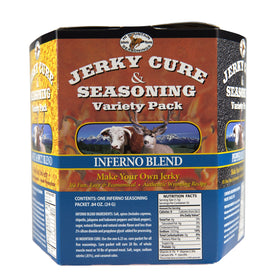 Hi Mountain shaker bottle helps mix spices evenly for jerky.
