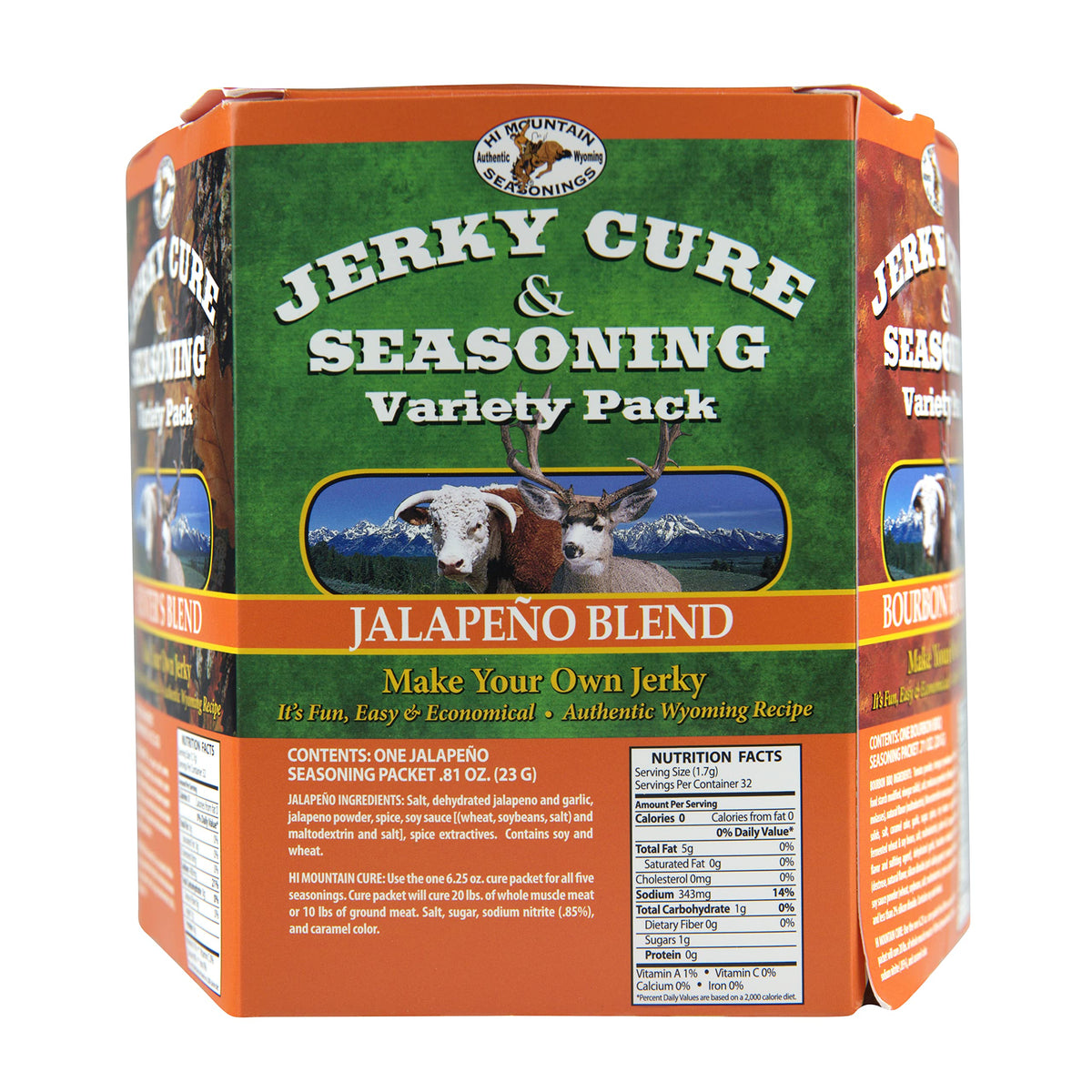 Hi Mountain Shaker bottle helps evenly mix spices for perfect home jerky