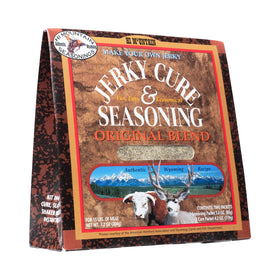 Hi Mountain Original Blend jerky seasoning kit for at-home curing on beef and wild game
