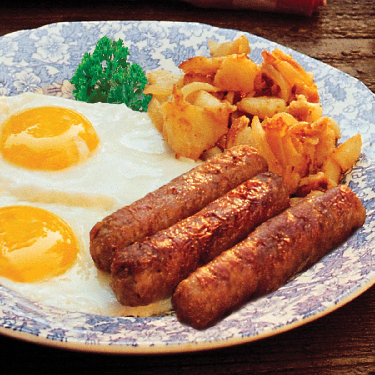 Hi Mountain seasoning with pork and wild game creates savory patties for breakfast.