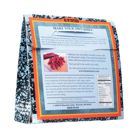 Hi Mountain shaker bottle for even spice distribution in home jerky making.