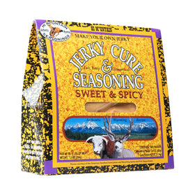 Hi Mountain Sweet Spicy jerky seasoning pack ready for flavor infusion