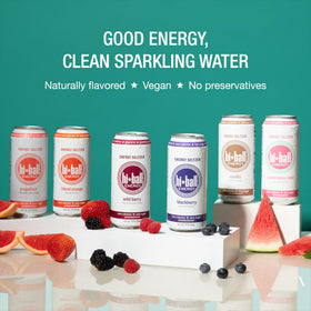 Chilled Hiball Lemon Lime creating a refreshing moment during a workout or commute.