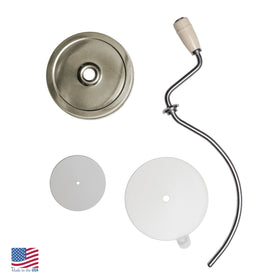 Grandpa Witmer’s lid liner and gasket support self-cleaning after use.