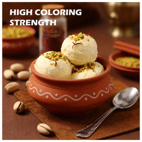 HICH SAFFRON threads over a rice dish showing deep golden hue and aroma.