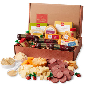 Hickory Farms sharp cheddar blend 4oz block for cheese boards