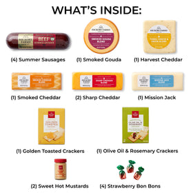 Hickory Farms smoked cheddar blend 4oz for creamy bites
