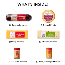 Hickory Farms Jalapeño Cheddar Blend 7oz adds spice to your board.