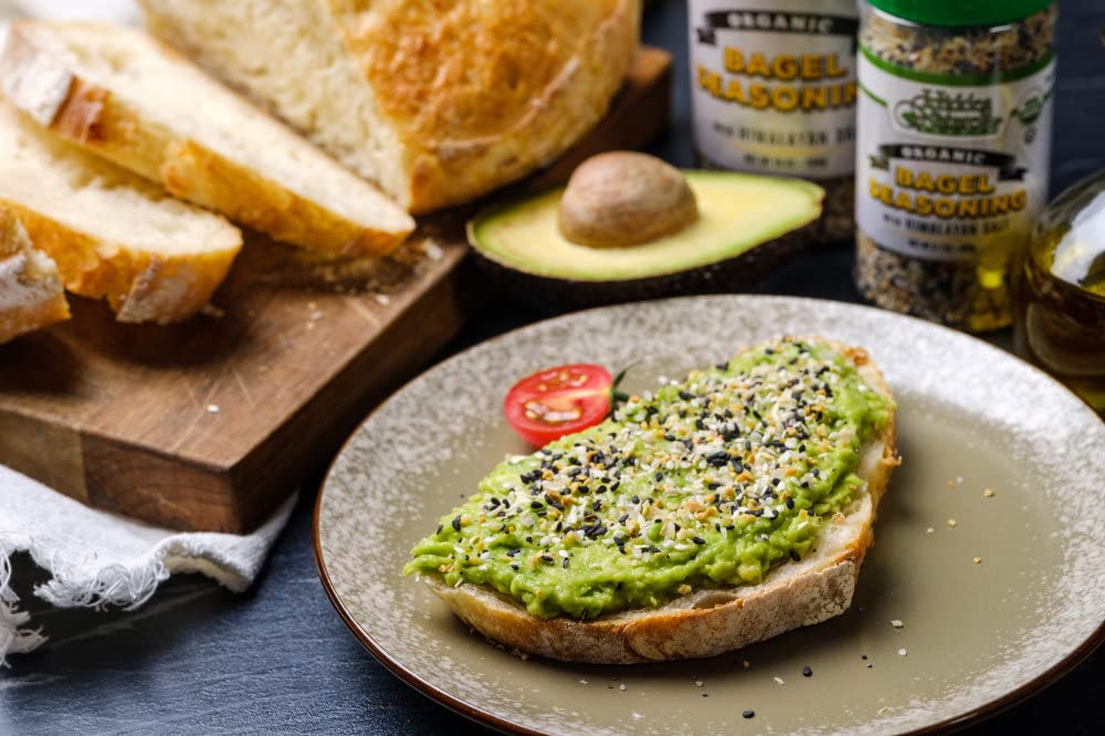Hidden Nature's Source Bagel Seasoning sprinkled over roasted vegetables adds savory notes