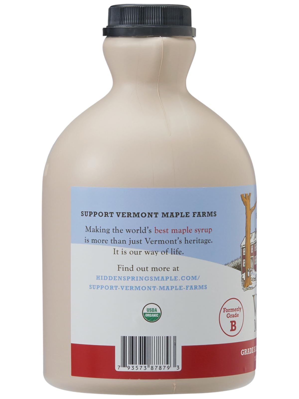 Hidden Springs Maple on a Vermont family farm table, ideal for breakfast toppings.