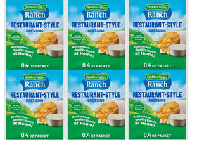 Hidden Valley Original Ranch buttermilk mix packet front, ready to create quick, creamy dressings.