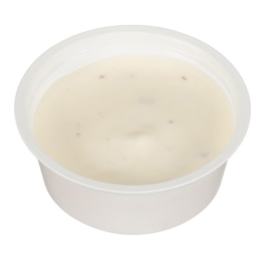 Vegetable dippers paired with Hidden Valley Ranch cups for a fresh snack.