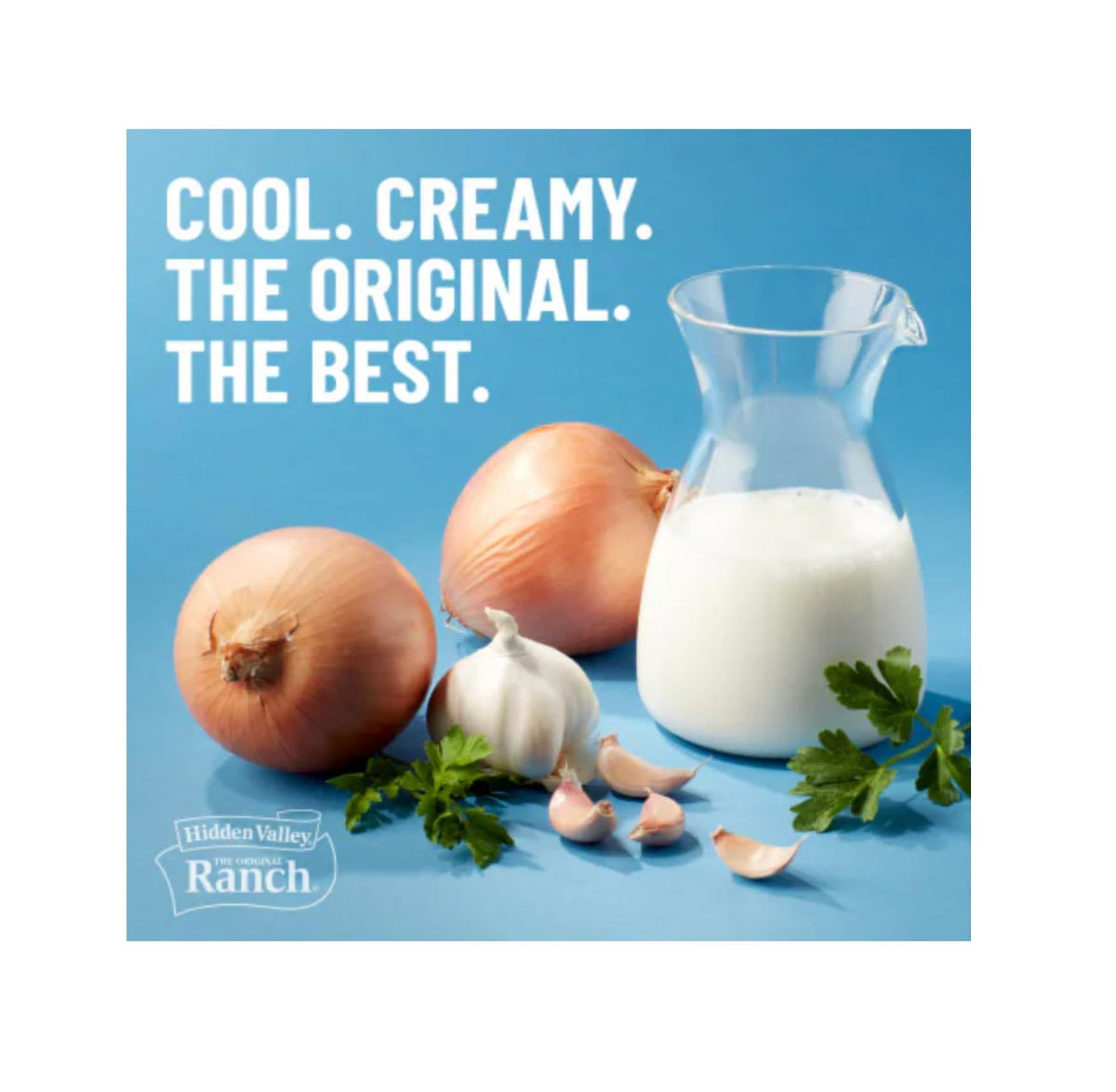 Hidden Valley Ranch packets enhance burgers and sandwiches.