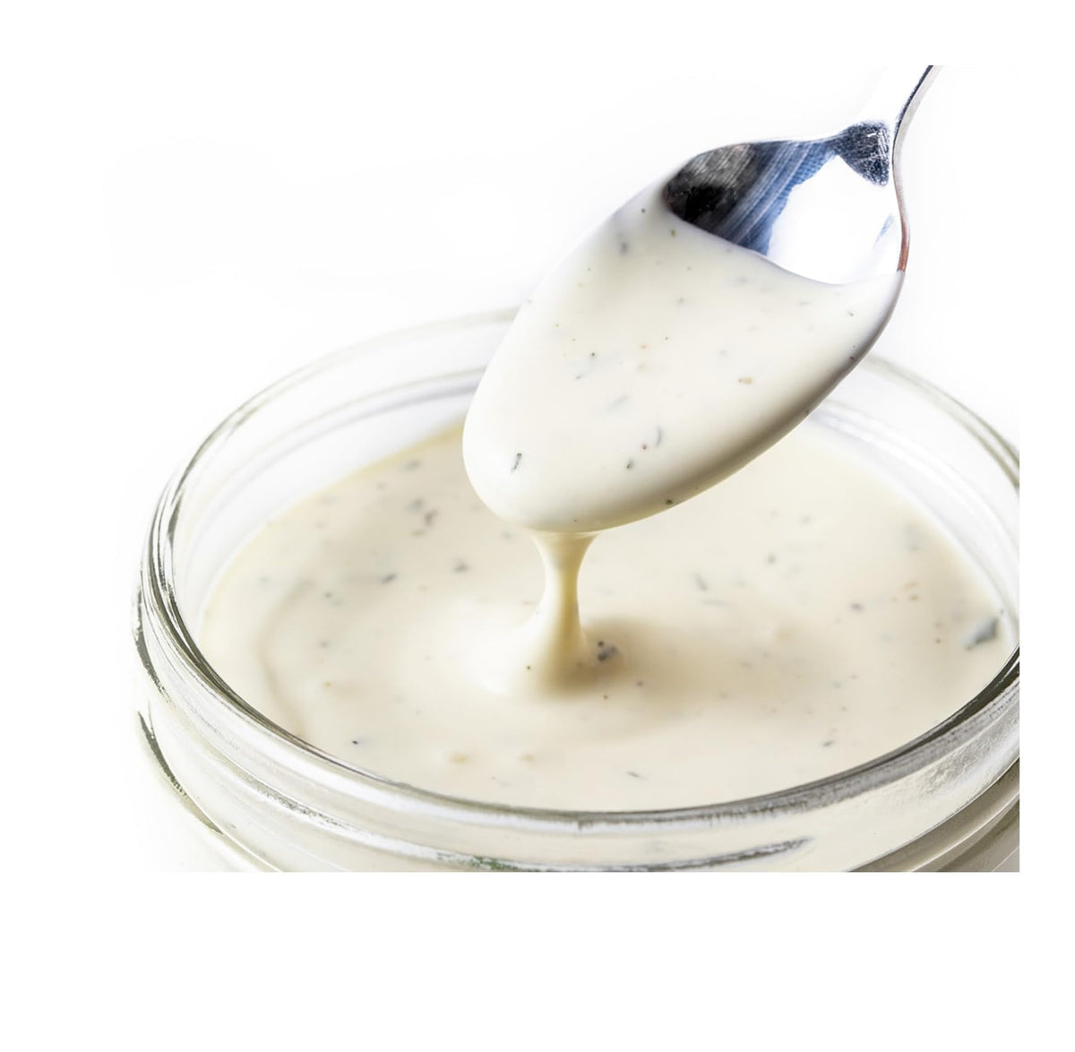 Hidden Valley Ranch dressing as a pizza topping.