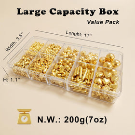 HIFUNBK Gold Mix Sprinkle star shapes with luxurious gold shine