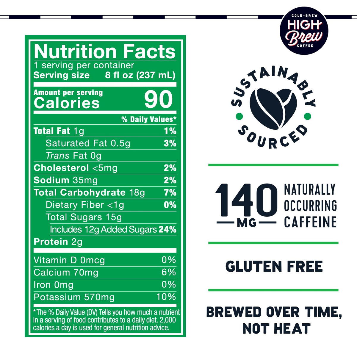 High Brew Dark Chocolate Mocha can showcasing bold, smooth flavor.