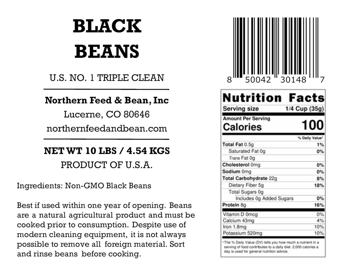 High Plains Beans dry beans close-up showing smooth texture and vibrant color.
