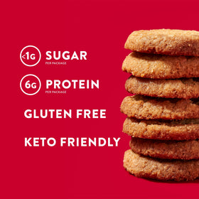 HighKey Ginger Spice Cookies keto snack with low sugar and low carbs.